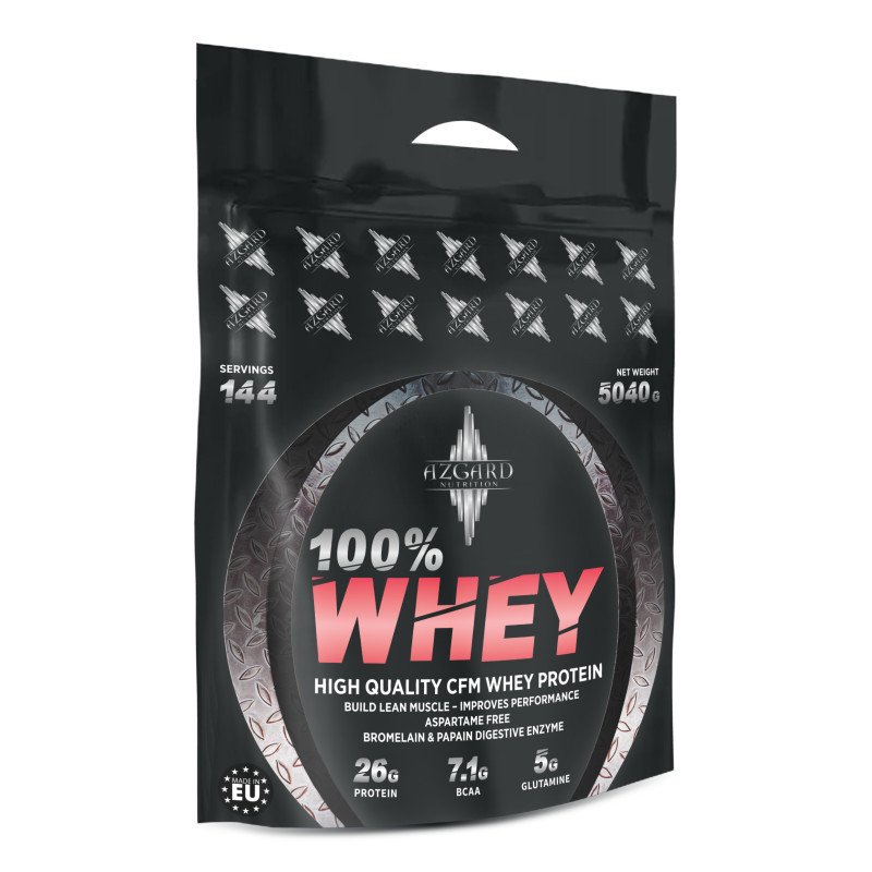 Azgard 100% CFM Whey Baltymų koncentratas 5,04kg