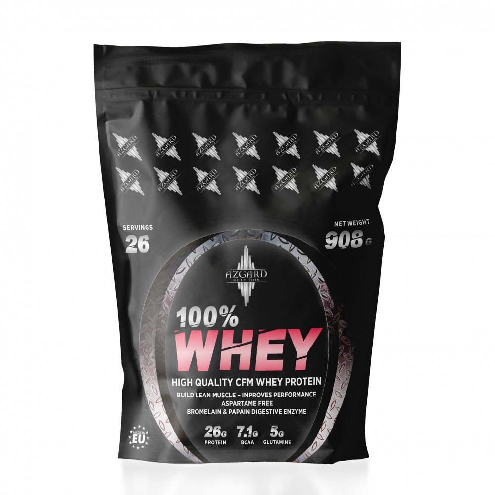 Azgard 100% CFM Whey Baltymų koncentratas 908g