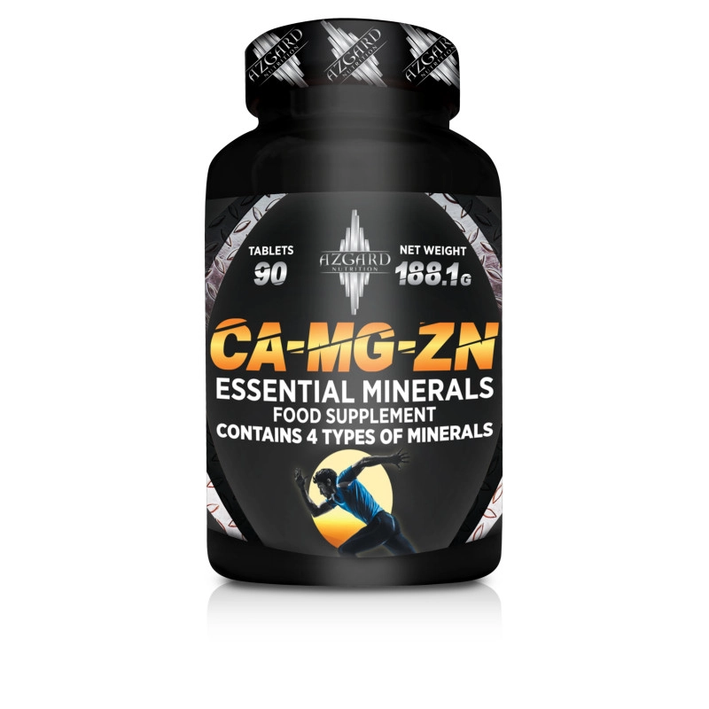 Azgard Ca-Mg-Zn maisto papildas 90 tab.