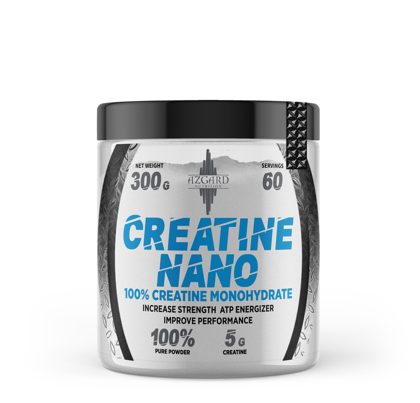 Azgard Creatine Nano kreatino papildas 300g
