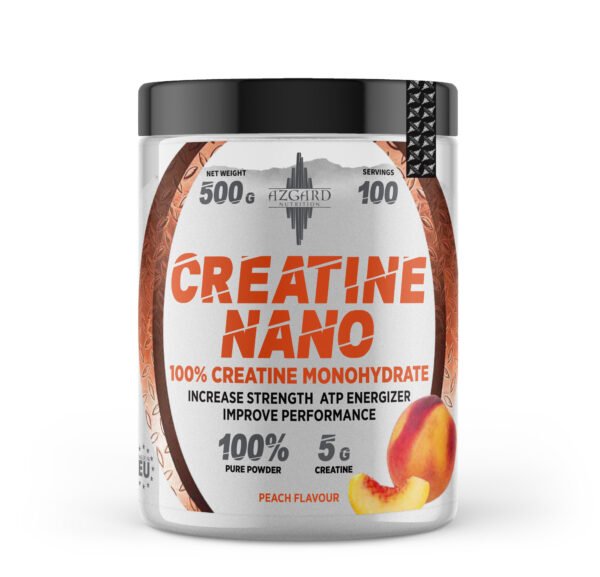 Azgard Creatine Nano kreatino papildas su skoniais 500g