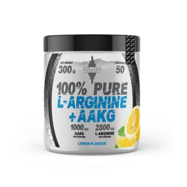 Azgard Pure L-Arginine + AAKG maisto papildas citrinų skonio 300g