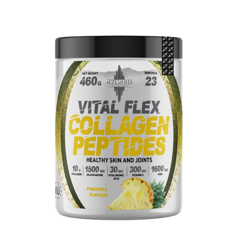 Azgard Vital Flex Collagen peptidų kolagenas 460g - Image 4