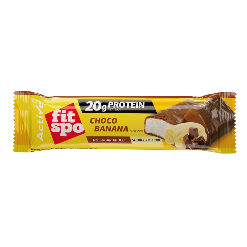 FitSpo Active proteino batonėlis Choco Banana - Image 2