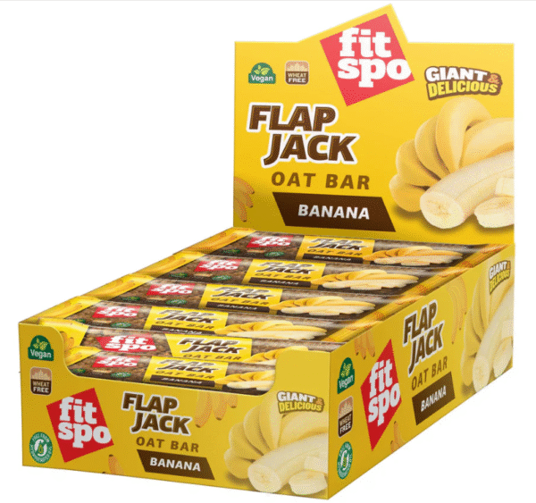 FitSpo Flap Jack batonėlis Banana