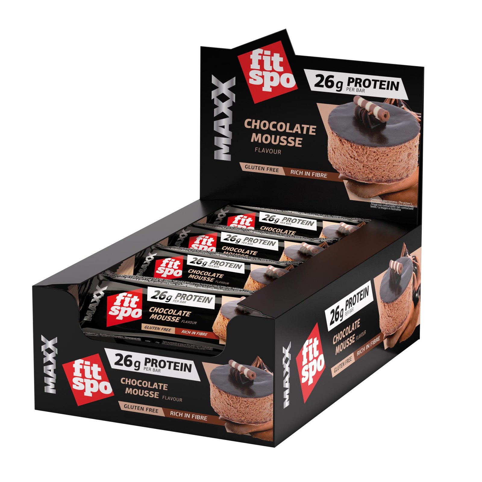 FitSpo Maxx batonėlis Choco Mousse
