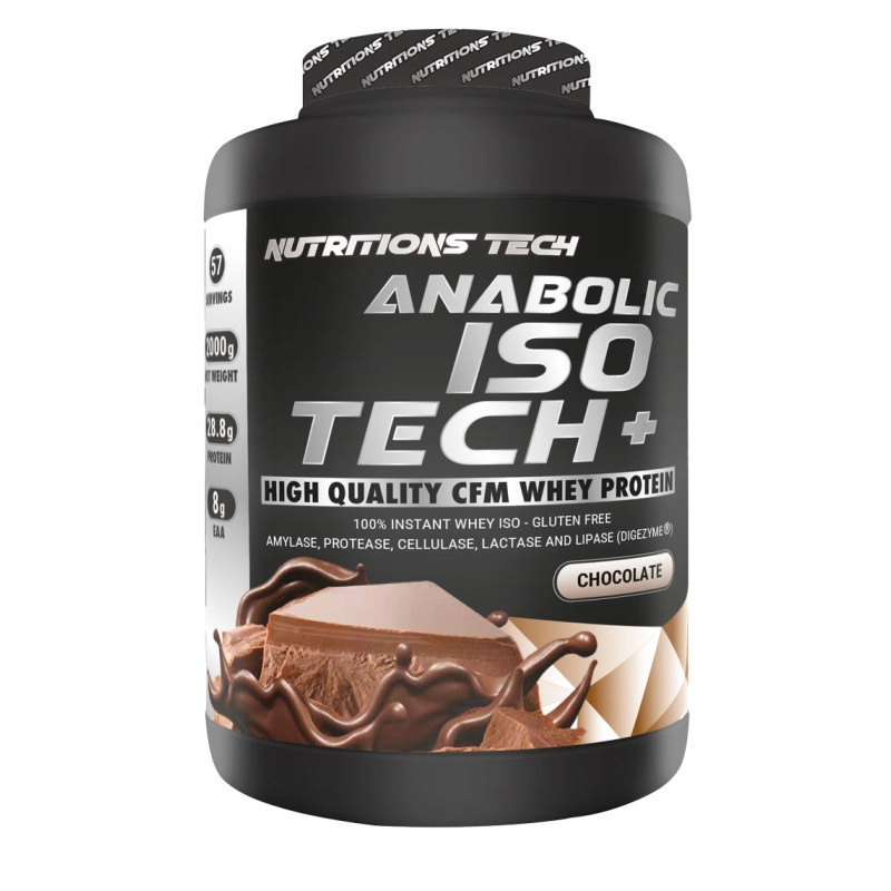 Nutritions Tech Anabolic ISO Tech+ išrūgų baltymų izoliatas 2kg - Image 5