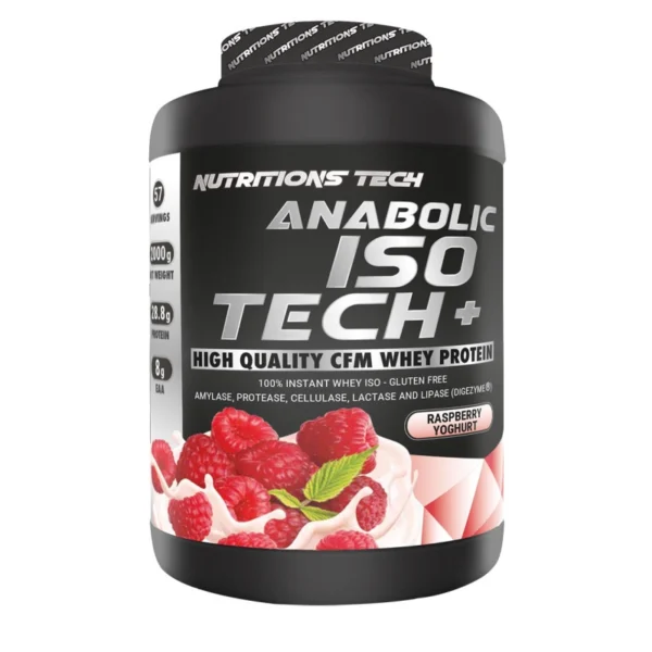 Nutritions Tech Anabolic ISO Tech+ išrūgų baltymų izoliatas 2kg