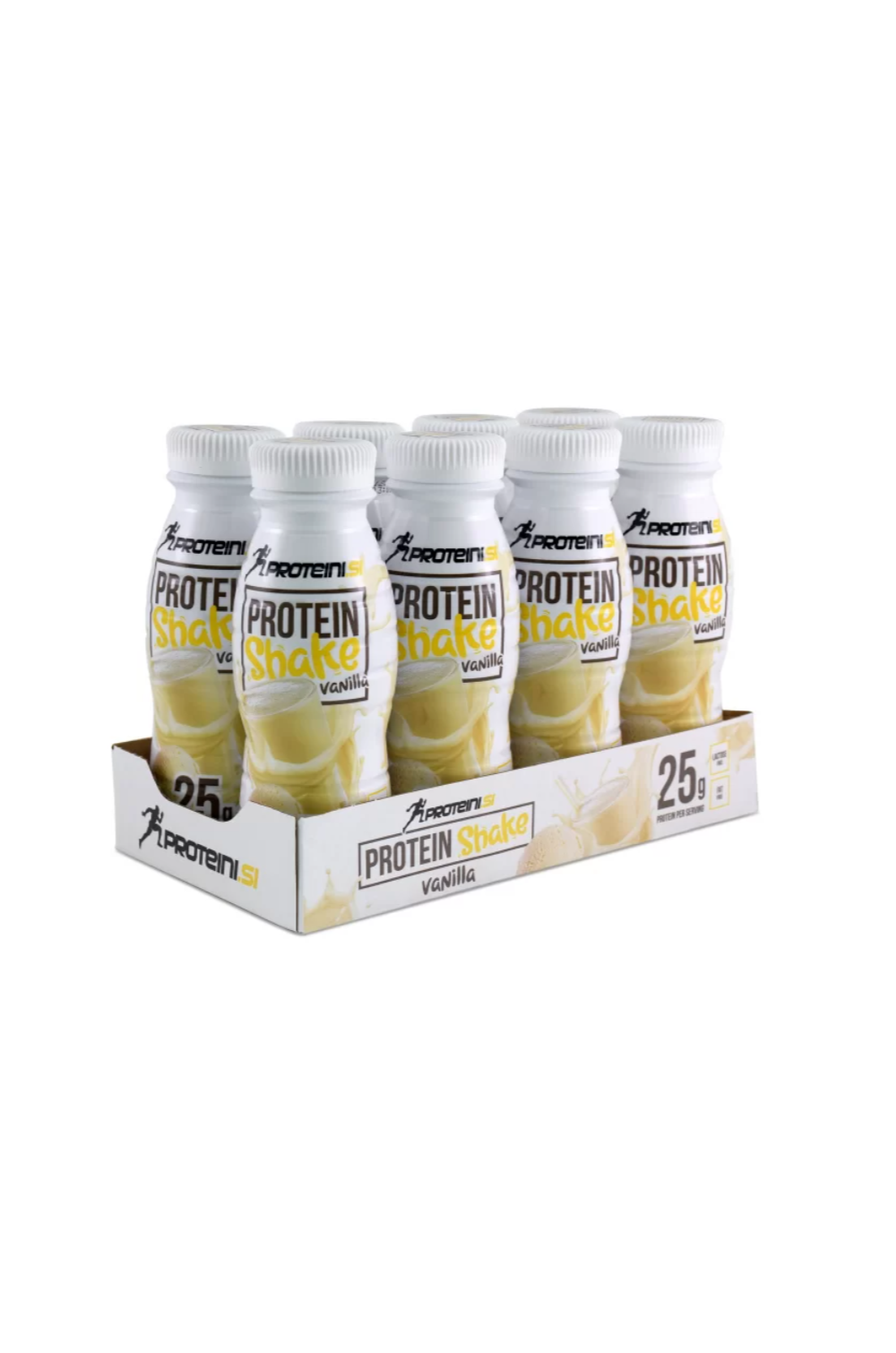 Proteini.si Protein Shake RTD baltyminis gėrimas vanilės skonio 330ml