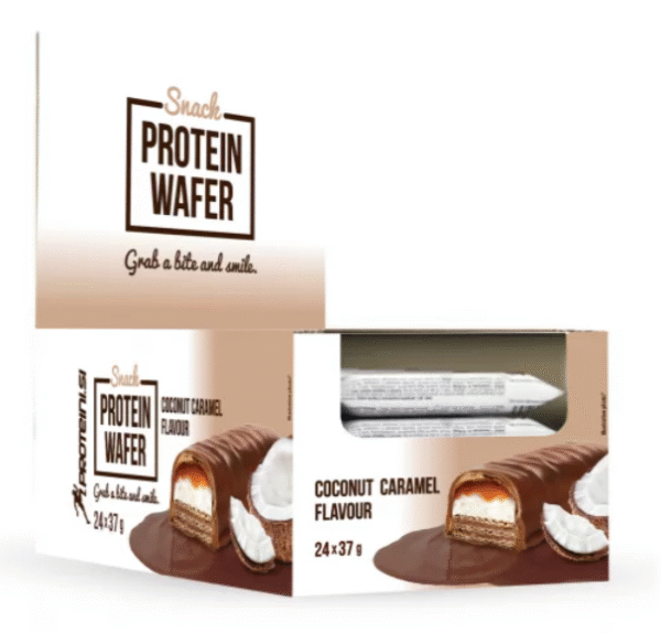 Proteini.si Protein Wafer Coconut Caramel batonėlis