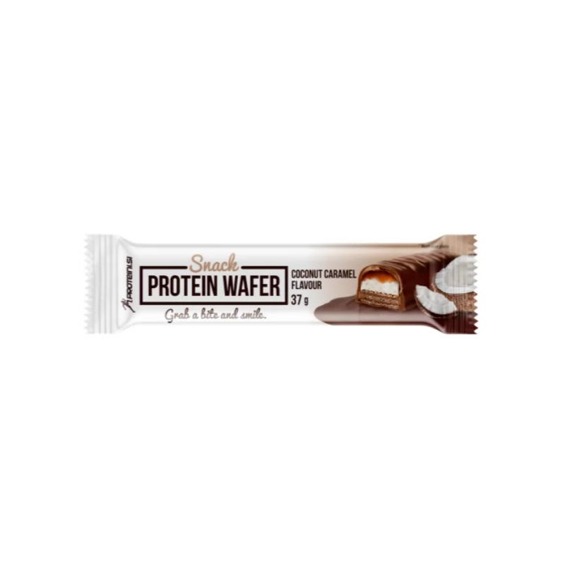 Proteini.si Protein Wafer Coconut Caramel batonėlis - Image 2