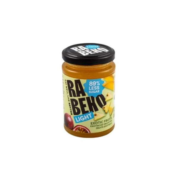 Rabeko Light Exotic fruits džemas 230g