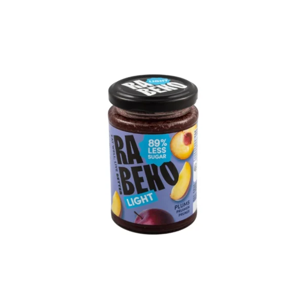 Rabeko Light Plums džemas 230g