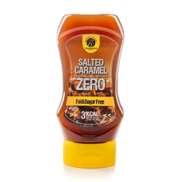 Rabeko Zero Salted caramel sirupas 350ml
