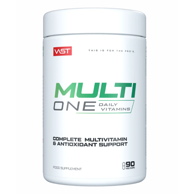 VAST MULTI ONE Multivitaminai ir antioksidantai 90 kaps.