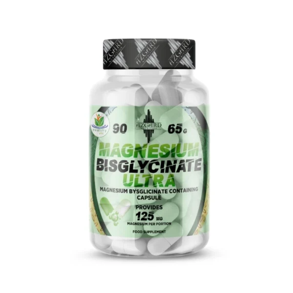 Azgard Magnesium Bisglycinate Ultra maisto papildas 90 kaps.