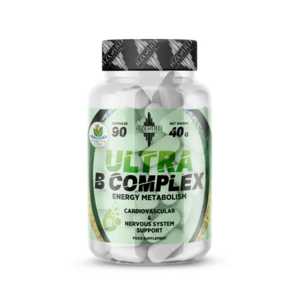 Azgard Ultra B Complex maisto papildas 90 kaps.