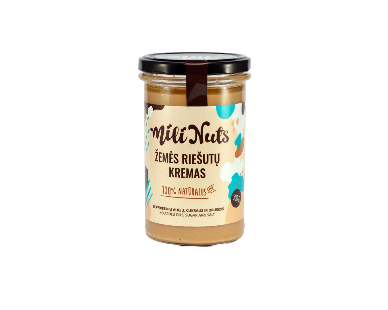 Mili Nuts Glotnus žemės riešutų kremas - Image 2