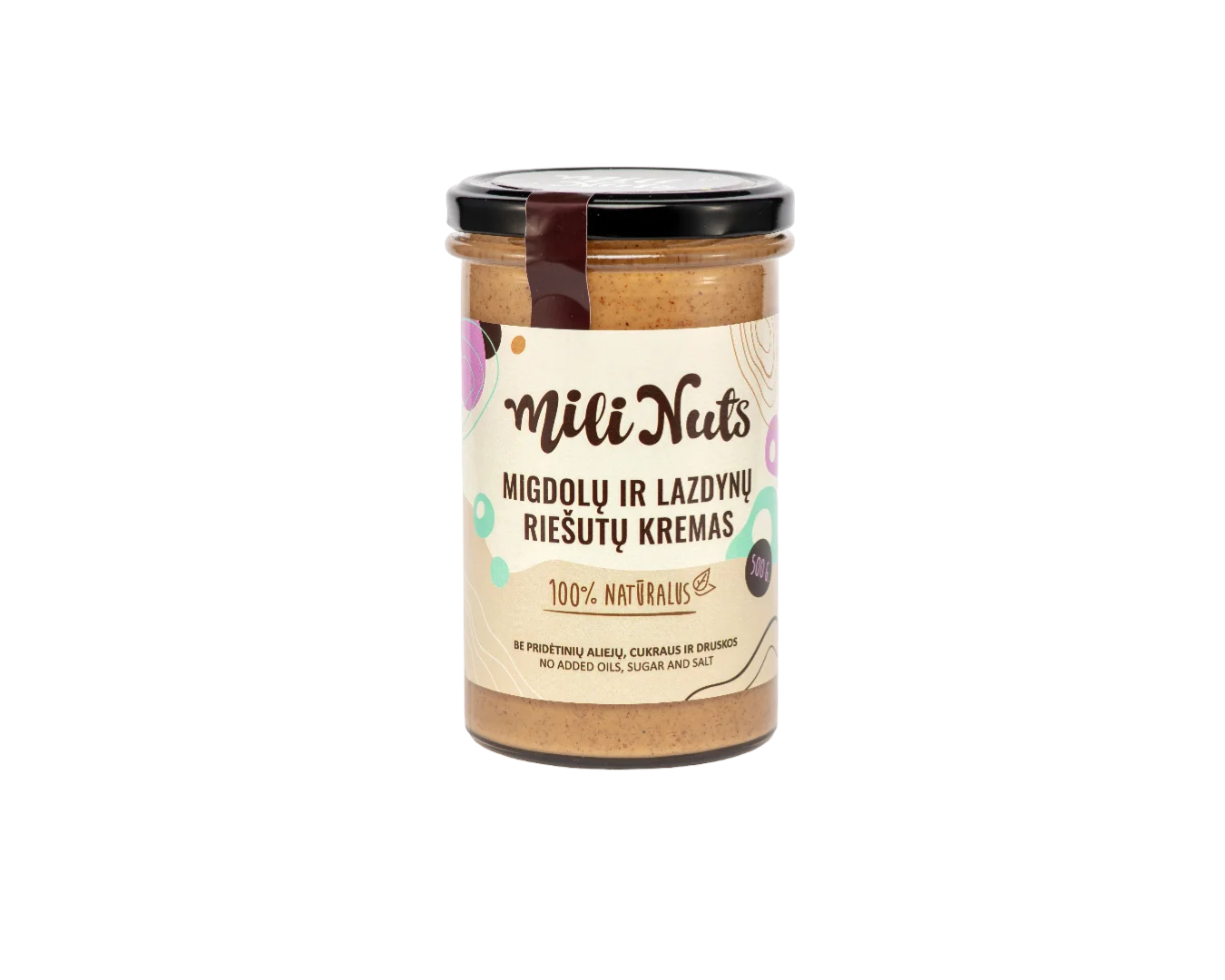 Mili Nuts Migdolų ir lazdynų riešutų kremas - Image 2