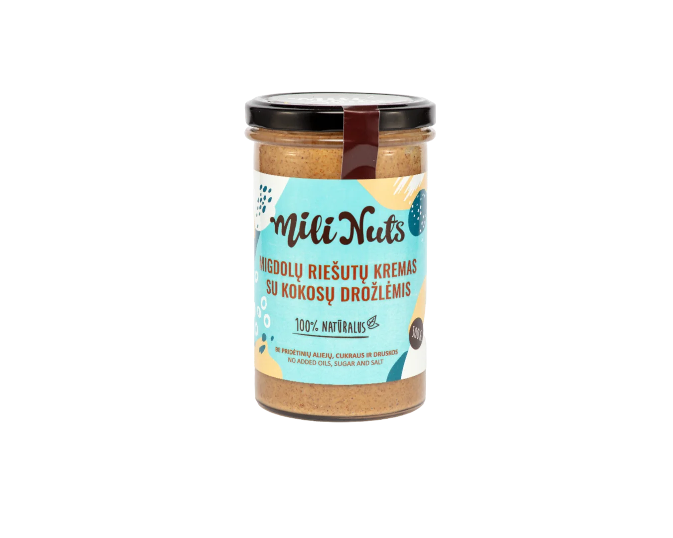 Mili Nuts Migdolų riešutų kremas su kokoso drožlėmis - Image 2