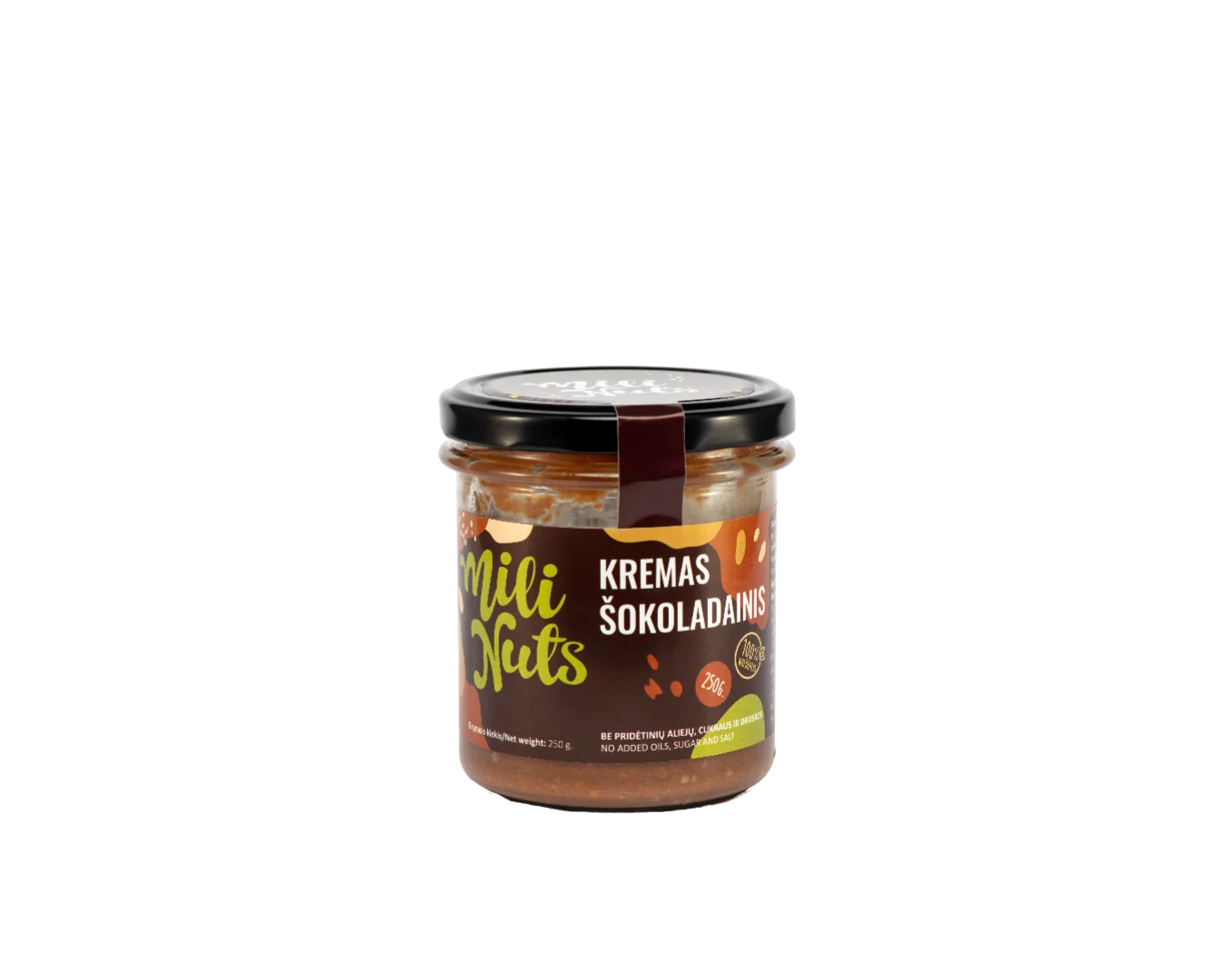 Mili Nuts Riešutų kremas „Šokoladainis”