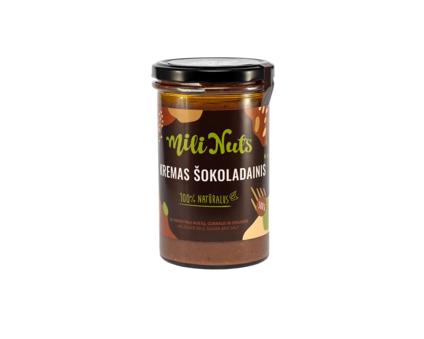 Mili Nuts Riešutų kremas „Šokoladainis” - Image 2