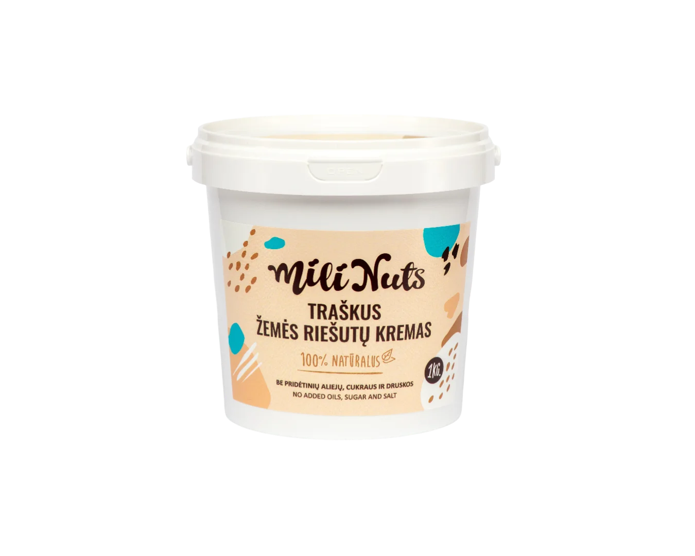 Mili Nuts Traškus žemės riešutų kremas - Image 3