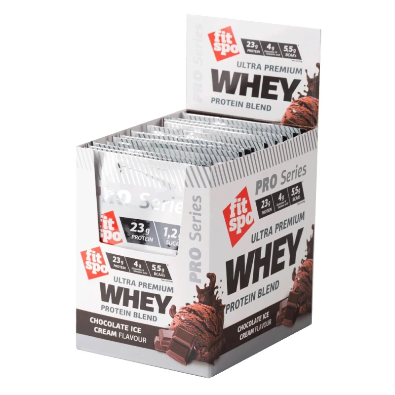 FitSpo Ultra Premium Whey proteino kokteilis Chocolate Ice Cream - Image 2