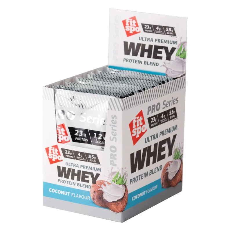FitSpo Ultra Premium Whey proteino kokteilis Coconut - Image 2