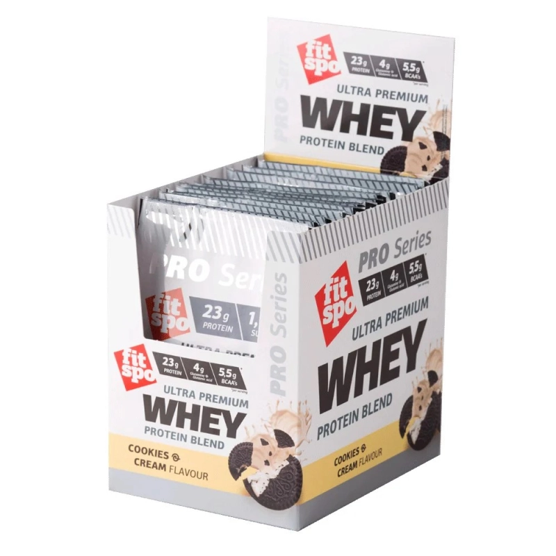 FitSpo Ultra Premium Whey proteino kokteilis Cookies and cream - Image 2