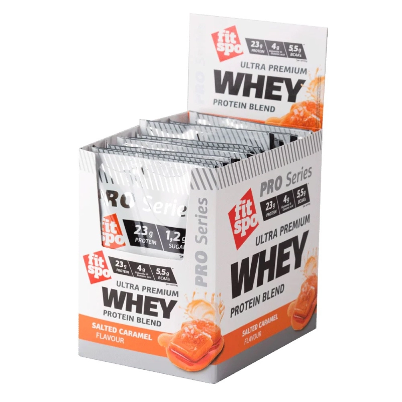 FitSpo Ultra Premium Whey proteino kokteilis Salted Caramel - Image 2