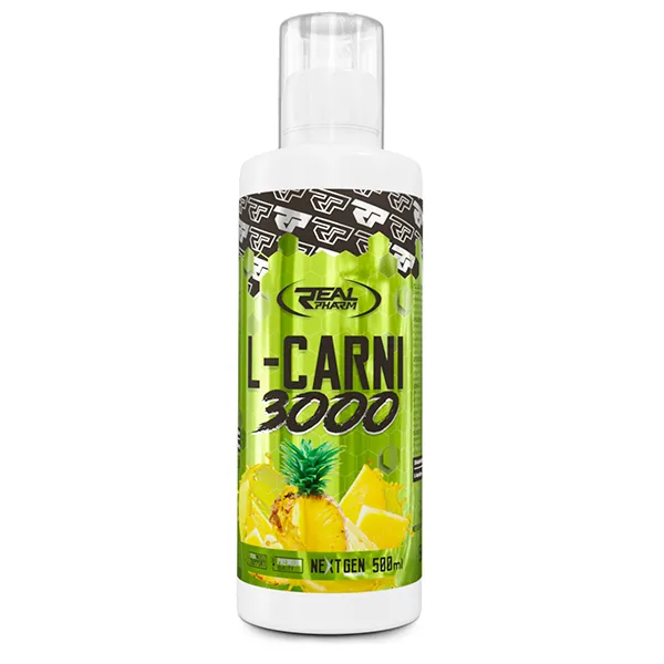 Real Pharm L-Carni 3000 500 ml (ananasų skonio)