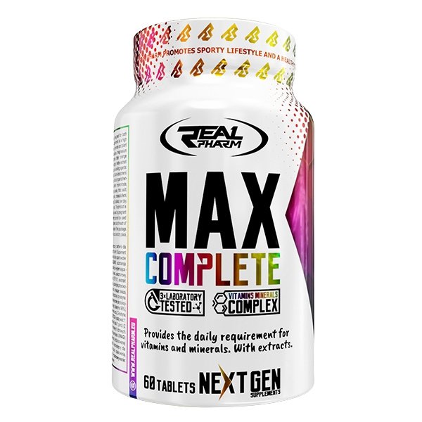 Real Pharm Max Complete 60 tablečių