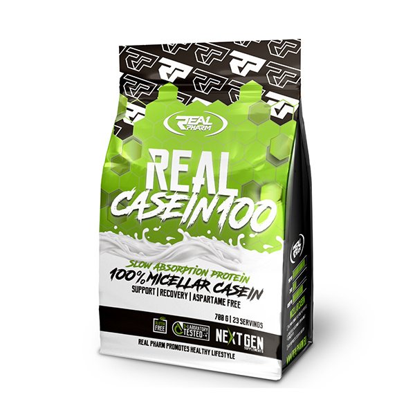 Real Pharm Real Casein 100 sausainių skonio 700g