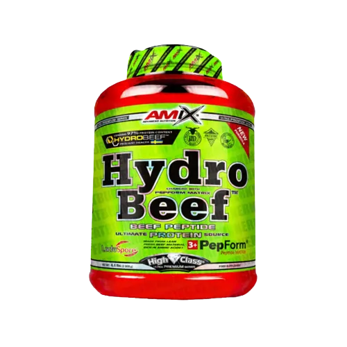 Amix HydroBeef Protein 2000 g – Mokos kavos skonio